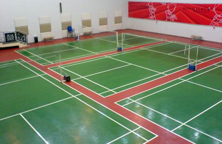 聊城市青少年活動(dòng)中心室內(nèi)硅PU羽毛球場(chǎng)